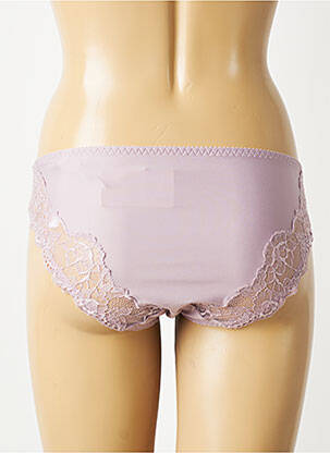 Culotte tissage satiné violet PRIMADONNA femme