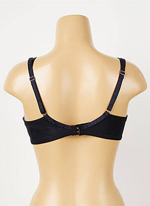 Soutien-gorge effet matière satinée haut soutien-gorge emboitant noir FLORALE BY TRIUMPH femme