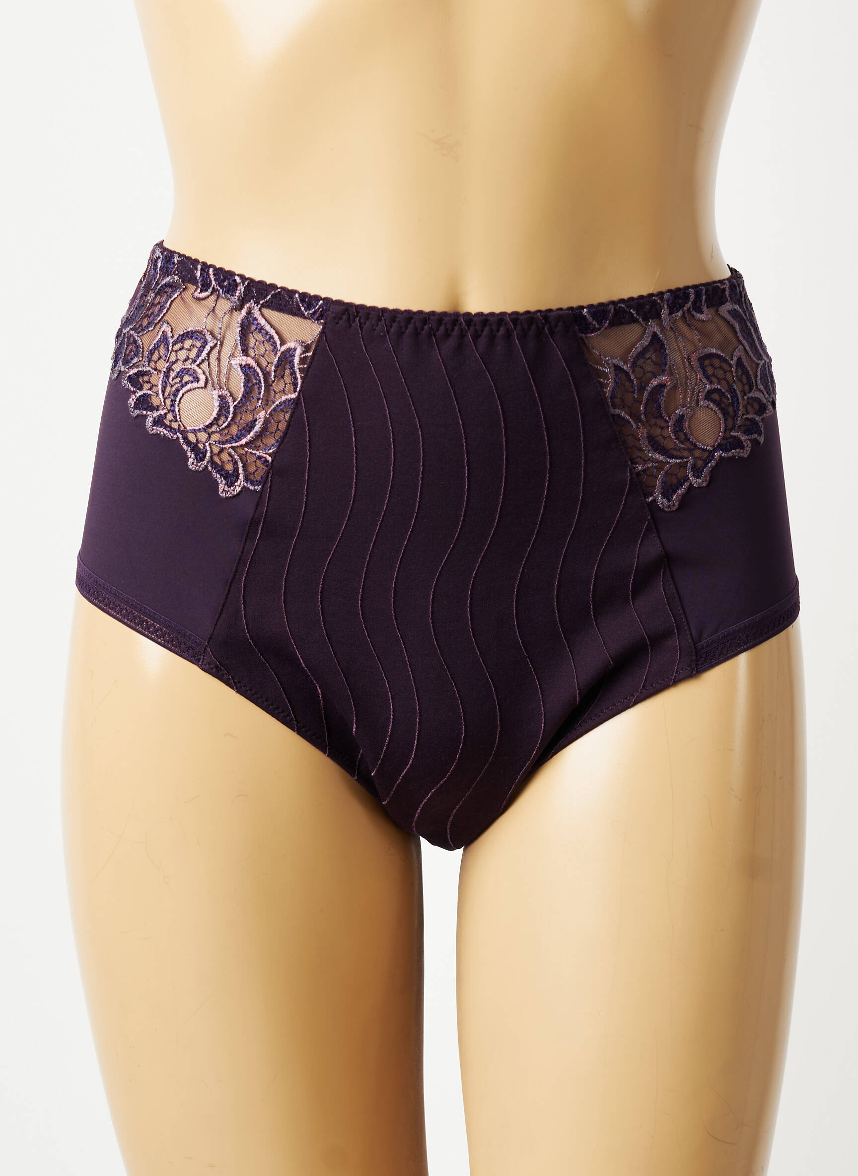 Culotte haute stretch violet PRIMADONNA femme