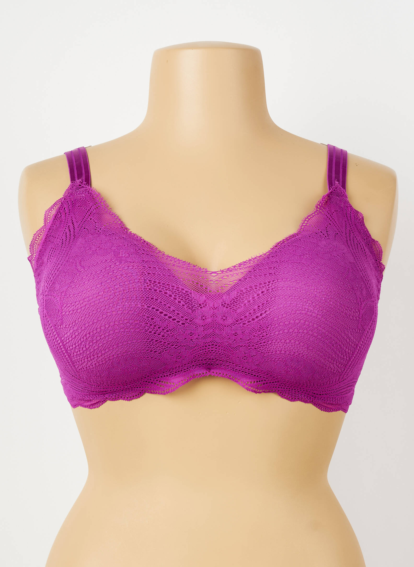Soutien-gorge sans armature haut soutien-gorge moulé violet TRIUMPH femme