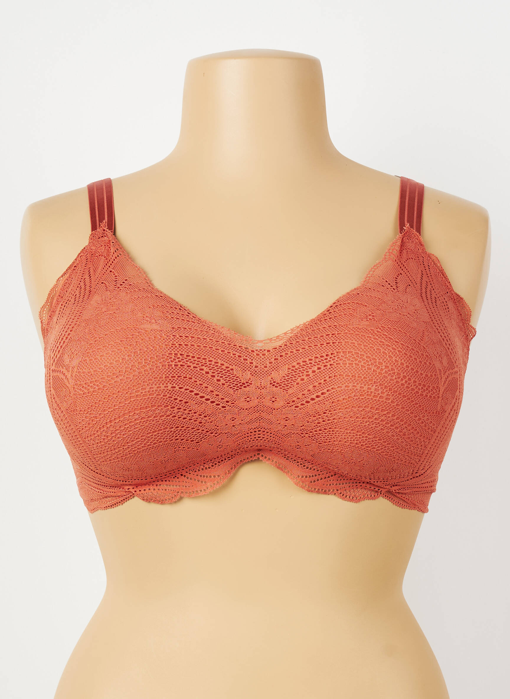 Soutien-gorge sans armature haut soutien-gorge moulé orange TRIUMPH femme