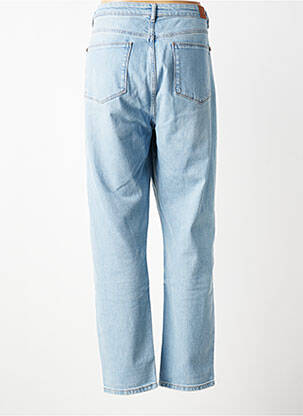 Jeans coupe droite stretch taille normale bleu ELORA femme