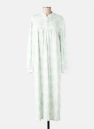 Chemise de nuit imprimé fleurs vert RINGELLA femme