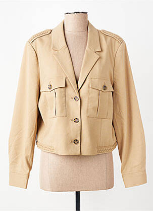 Blazer poches beige ELORA femme