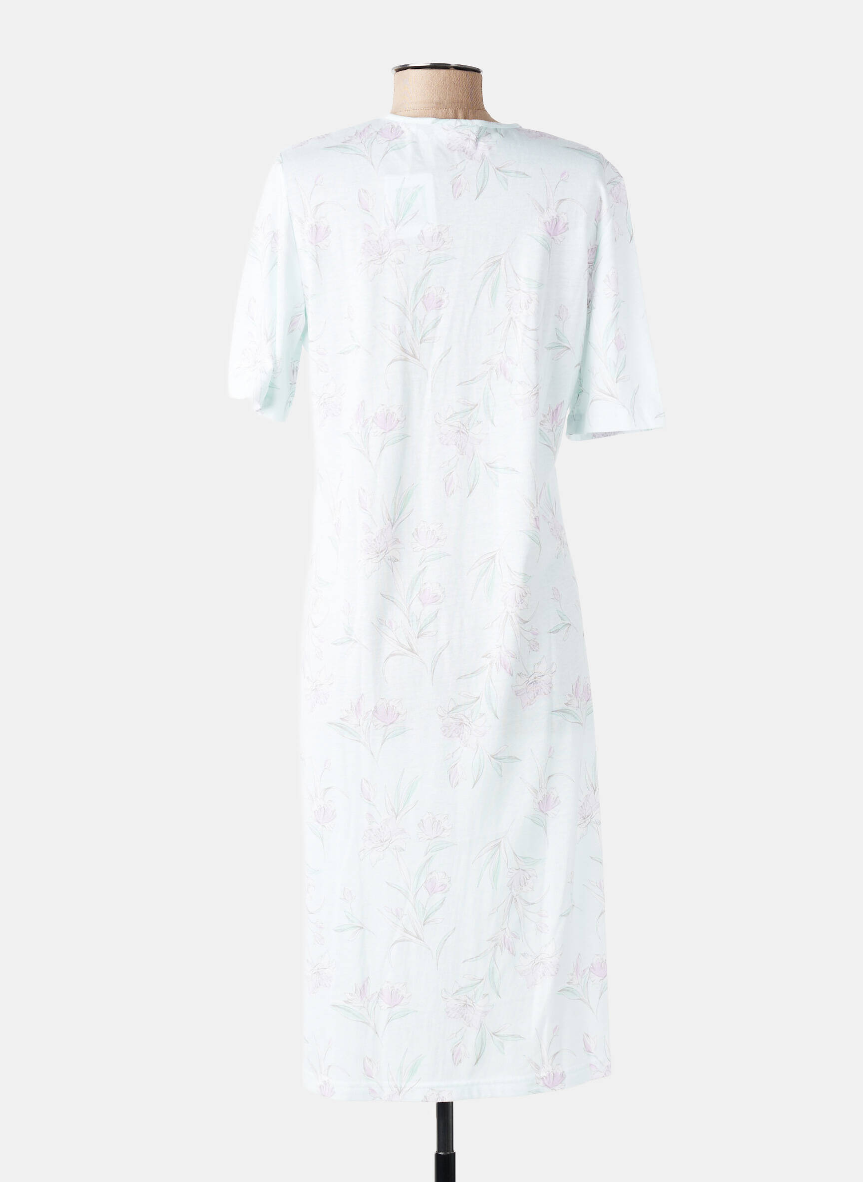 Chemise de nuit imprimé fleurs vert RINGELLA femme
