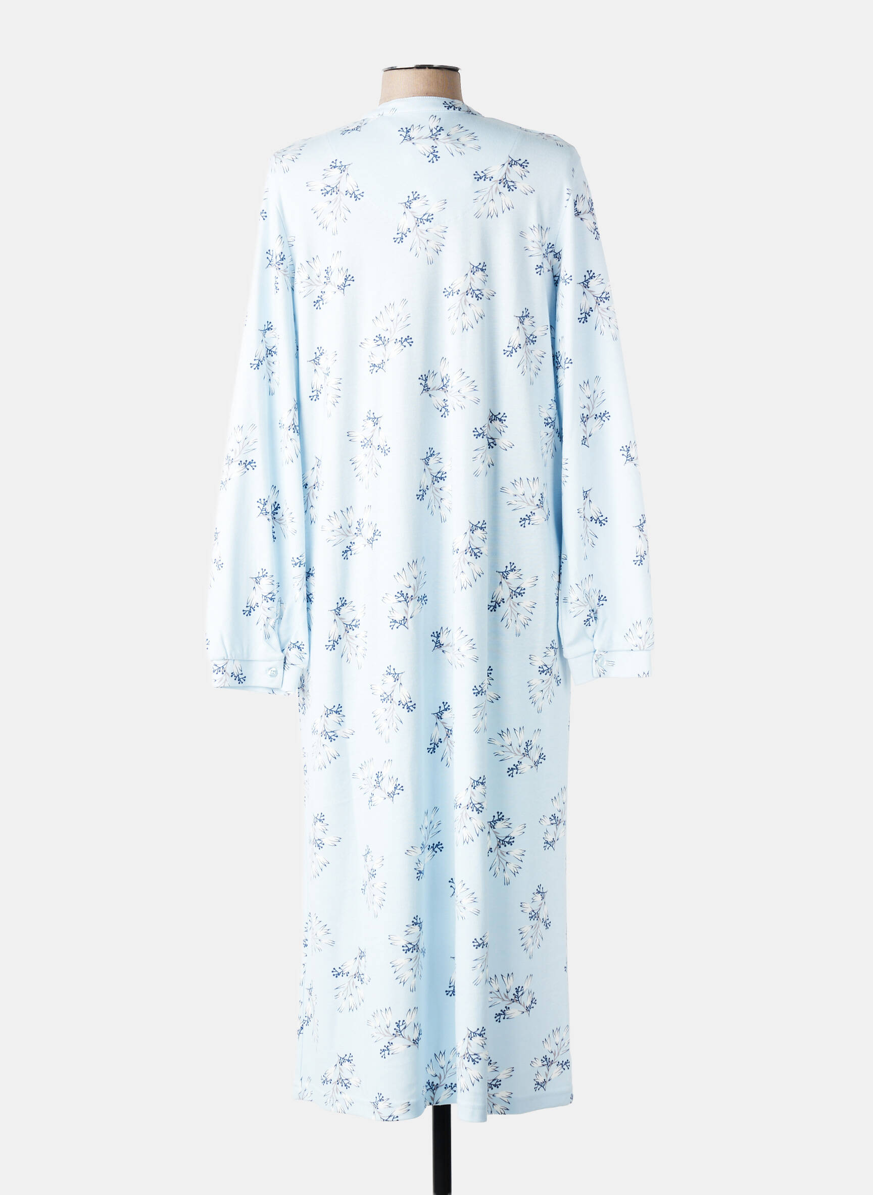 Chemise de nuit imprimé fleurs bleu RINGELLA femme