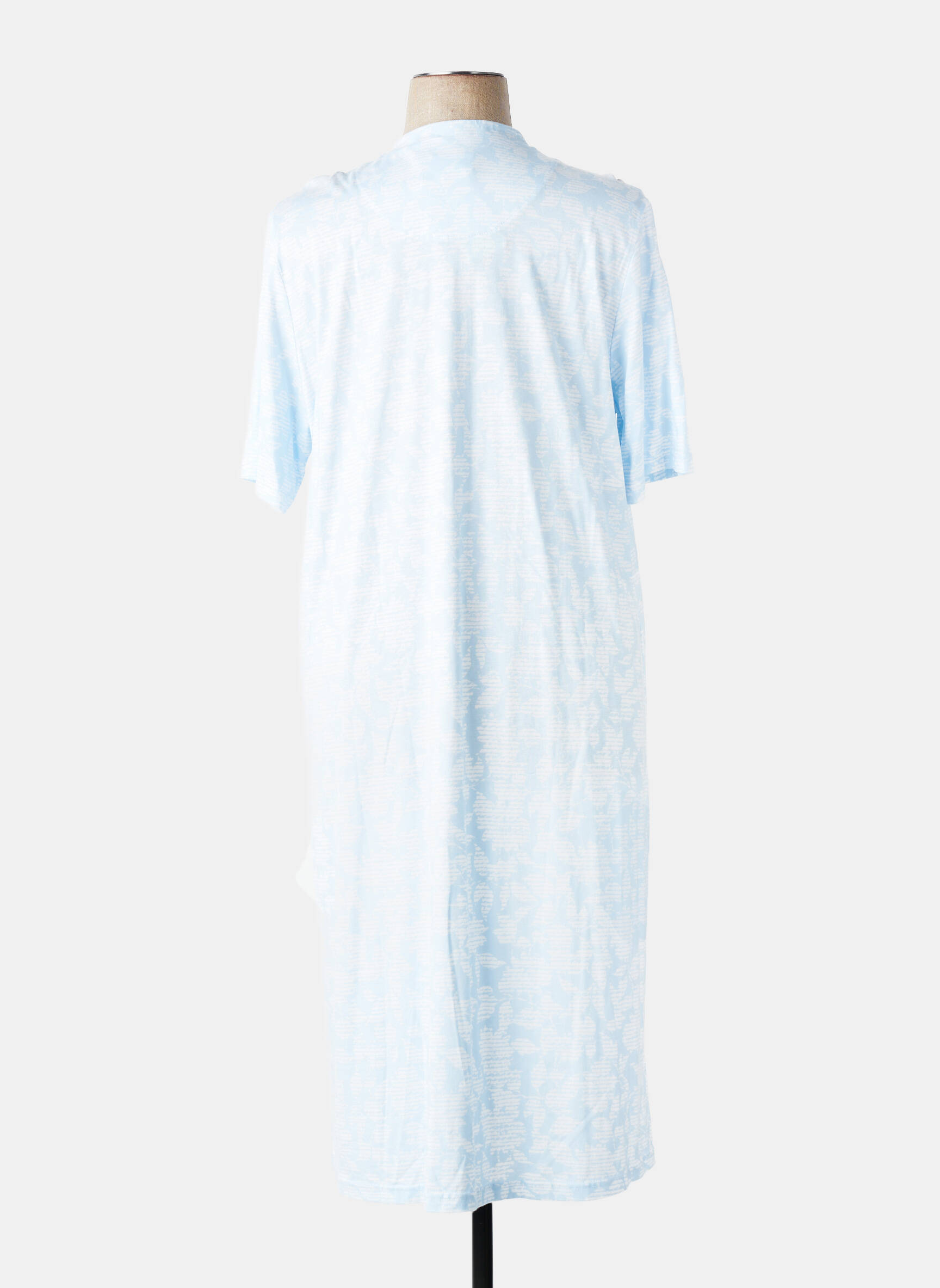 Chemise de nuit stretch bleu RINGELLA femme