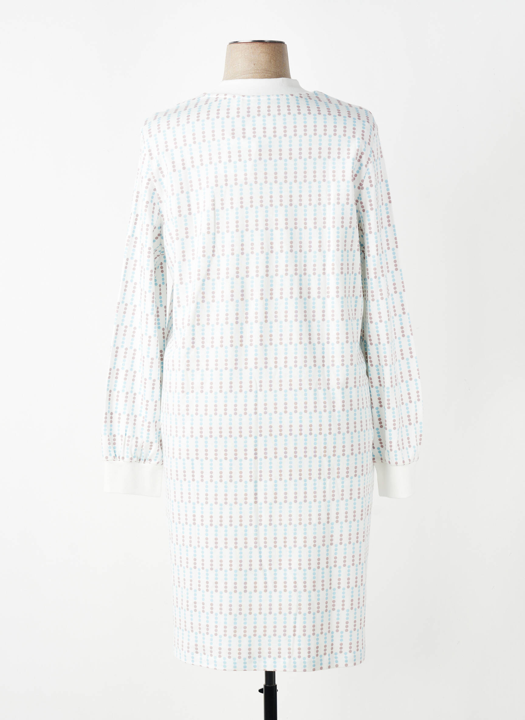Chemise de nuit imprimé pois beige RINGELLA femme