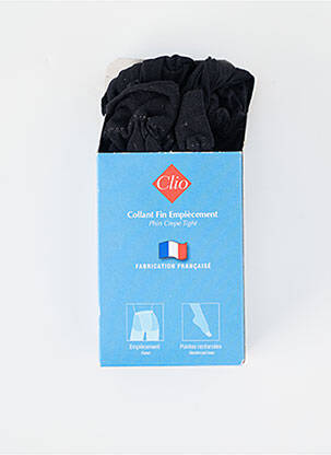 Collants stretch noir CLIO femme