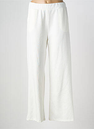 Pantalon large poches taille normale beige WAY WAY femme