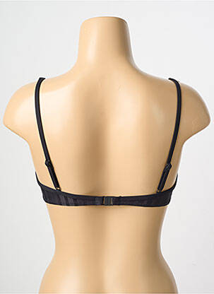 Haut de maillot de bain stretch haut soutien-gorge moulé noir CHERRY BEACH femme