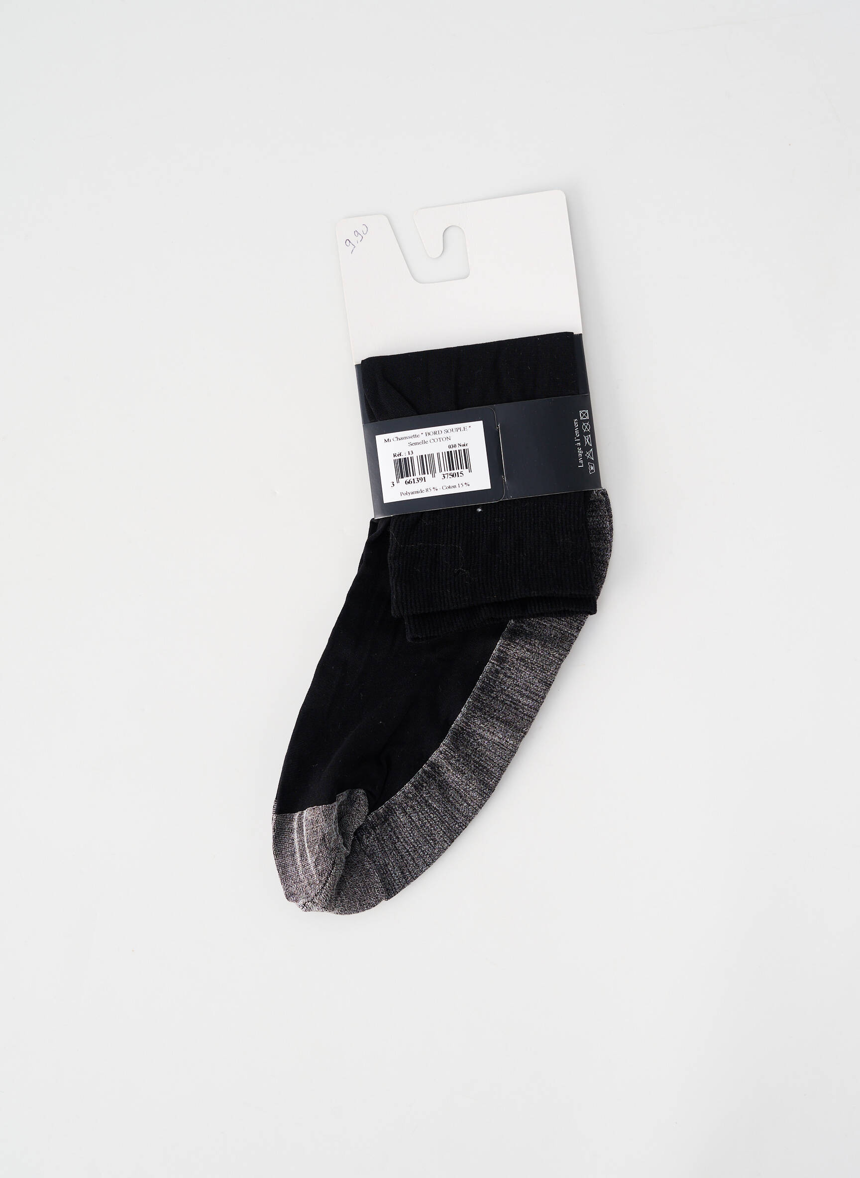 Bas stretch noir PERRIN femme