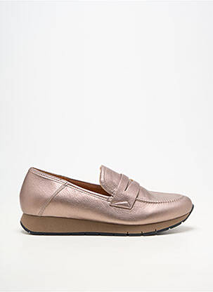 Mocassins matière lisse talon plat jusqu'à 3cm marron GABOR femme