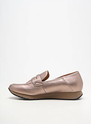 Mocassins matière lisse talon plat jusqu'à 3cm marron GABOR femme
