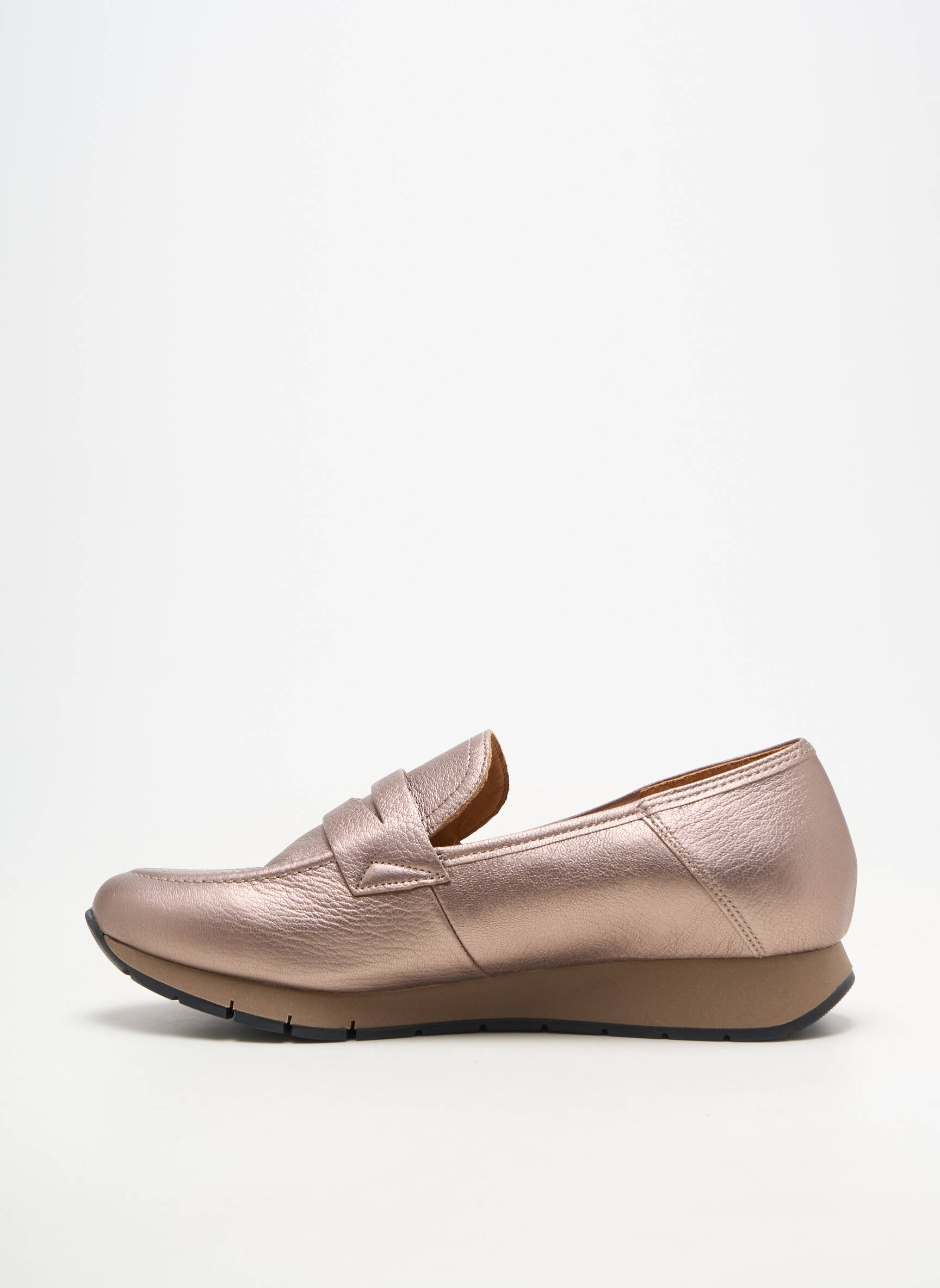 Mocassins matière lisse talon plat jusqu'à 3cm marron GABOR femme