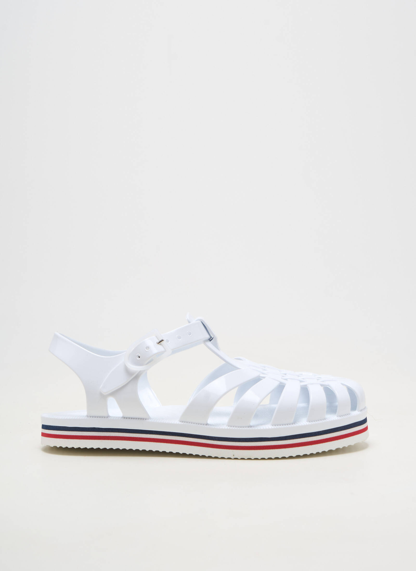 Chaussures aquatiques talon plat jusqu'à 3cm blanc MEDUSE femme