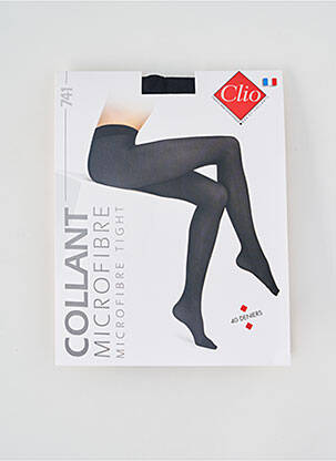 Collants stretch noir CLIO femme