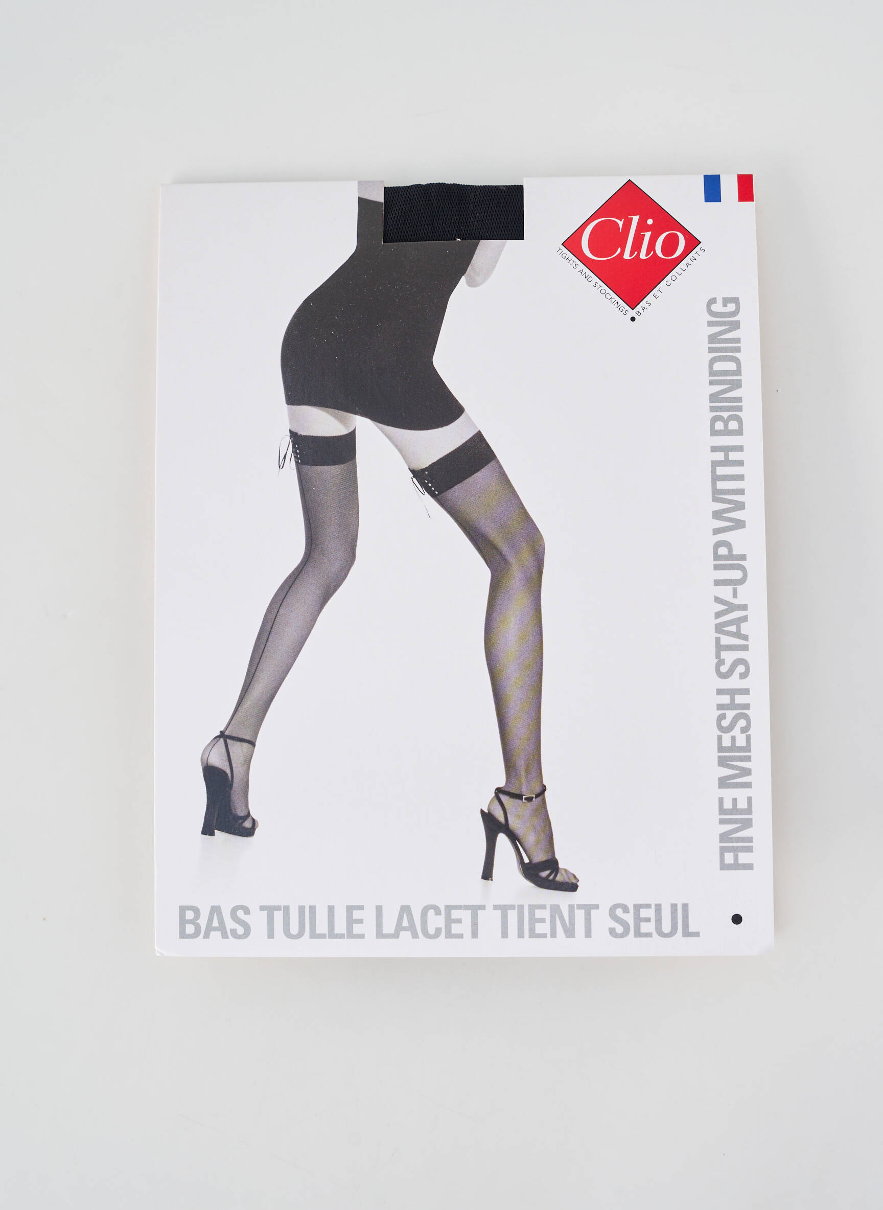 Bas stretch noir CLIO femme