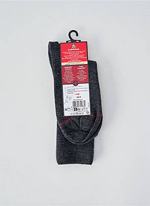 Chaussettes stretch gris LABONAL homme