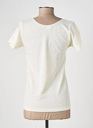 Top/caraco tissage jersey beige MORETTA femme