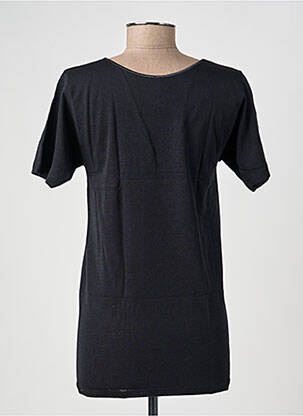 Top/caraco tissage jersey noir MORETTA femme