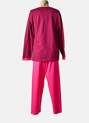 Pyjama tissage jersey rouge ROSE POMME femme