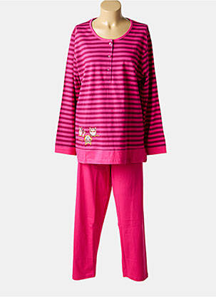 Pyjama tissage jersey rose ROSE POMME femme