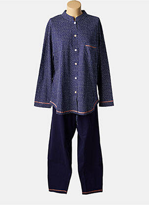 Pyjama tissage jersey bleu ROSE POMME femme