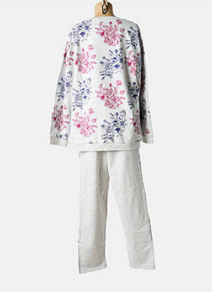 Pyjama bas pantalon gris ROSE POMME femme