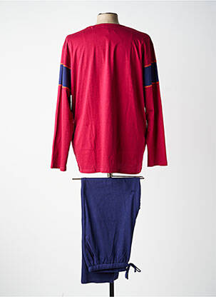 Pyjama col v rouge ROSE POMME homme