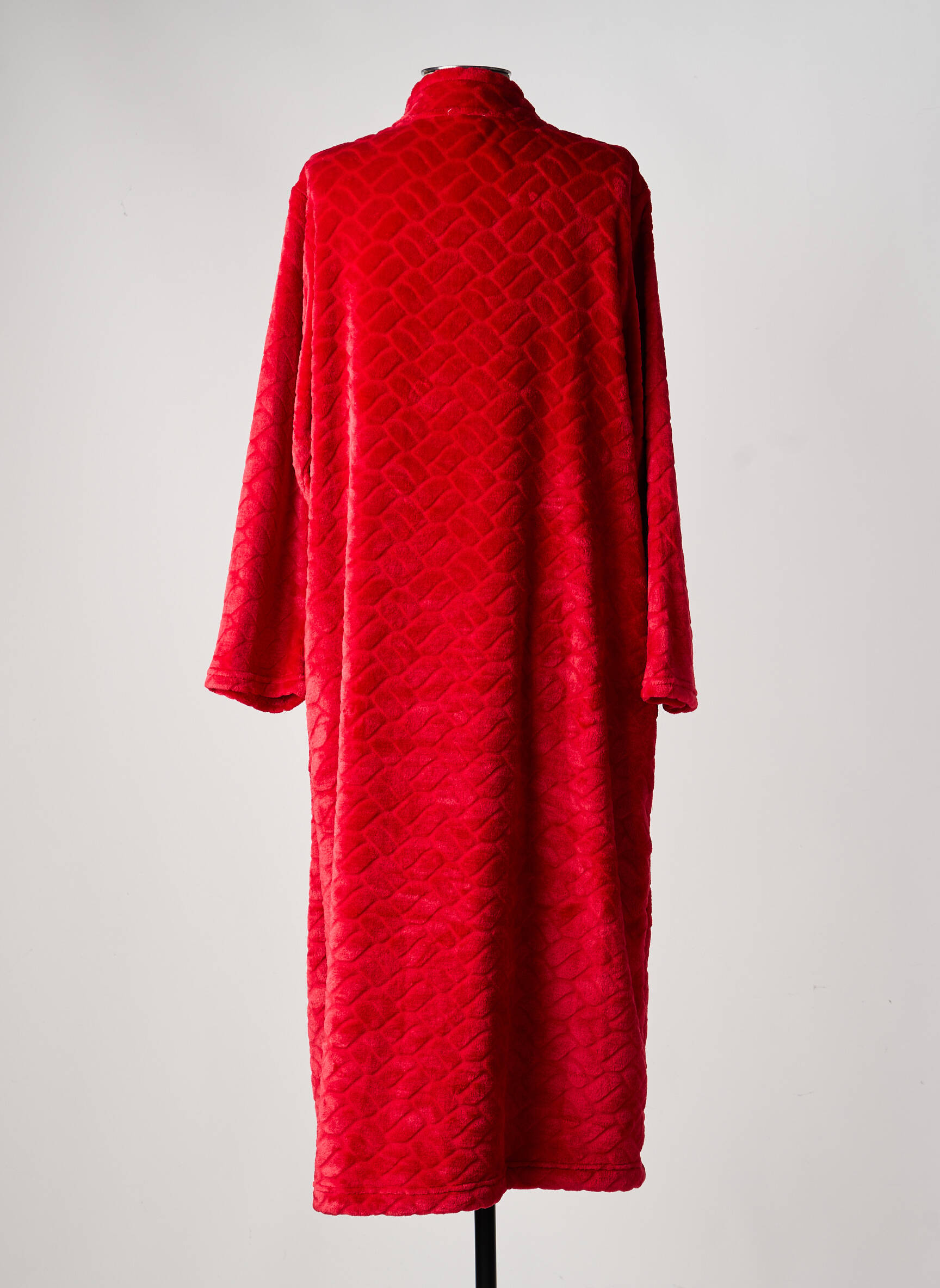 Robe de chambre stretch rouge ROSE POMME femme