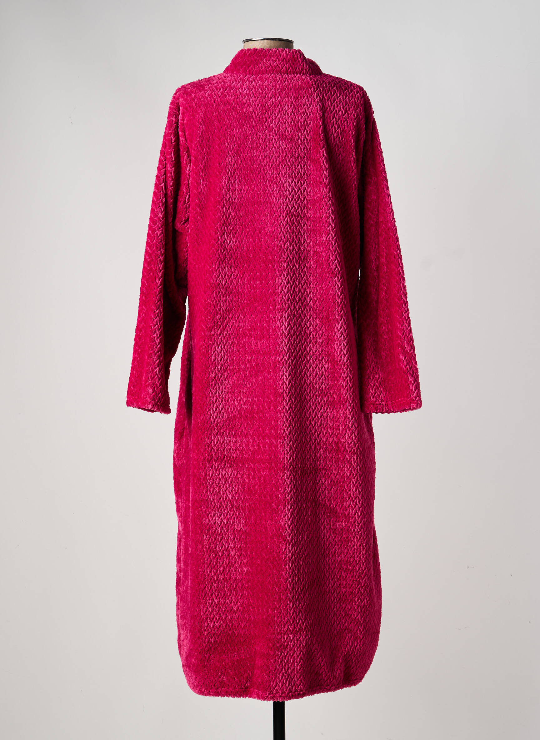 Robe de chambre col col montant rose ROSE POMME femme