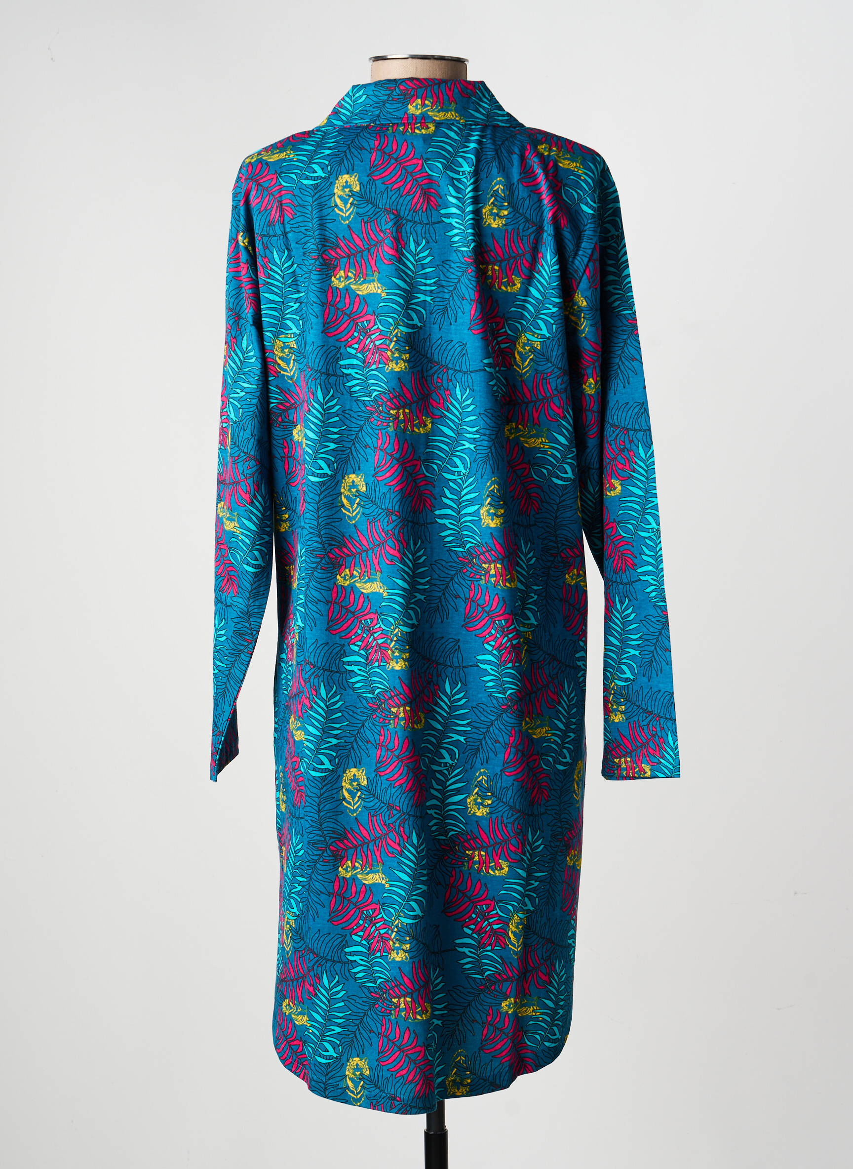 Chemise de nuit stretch bleu ROSE POMME femme