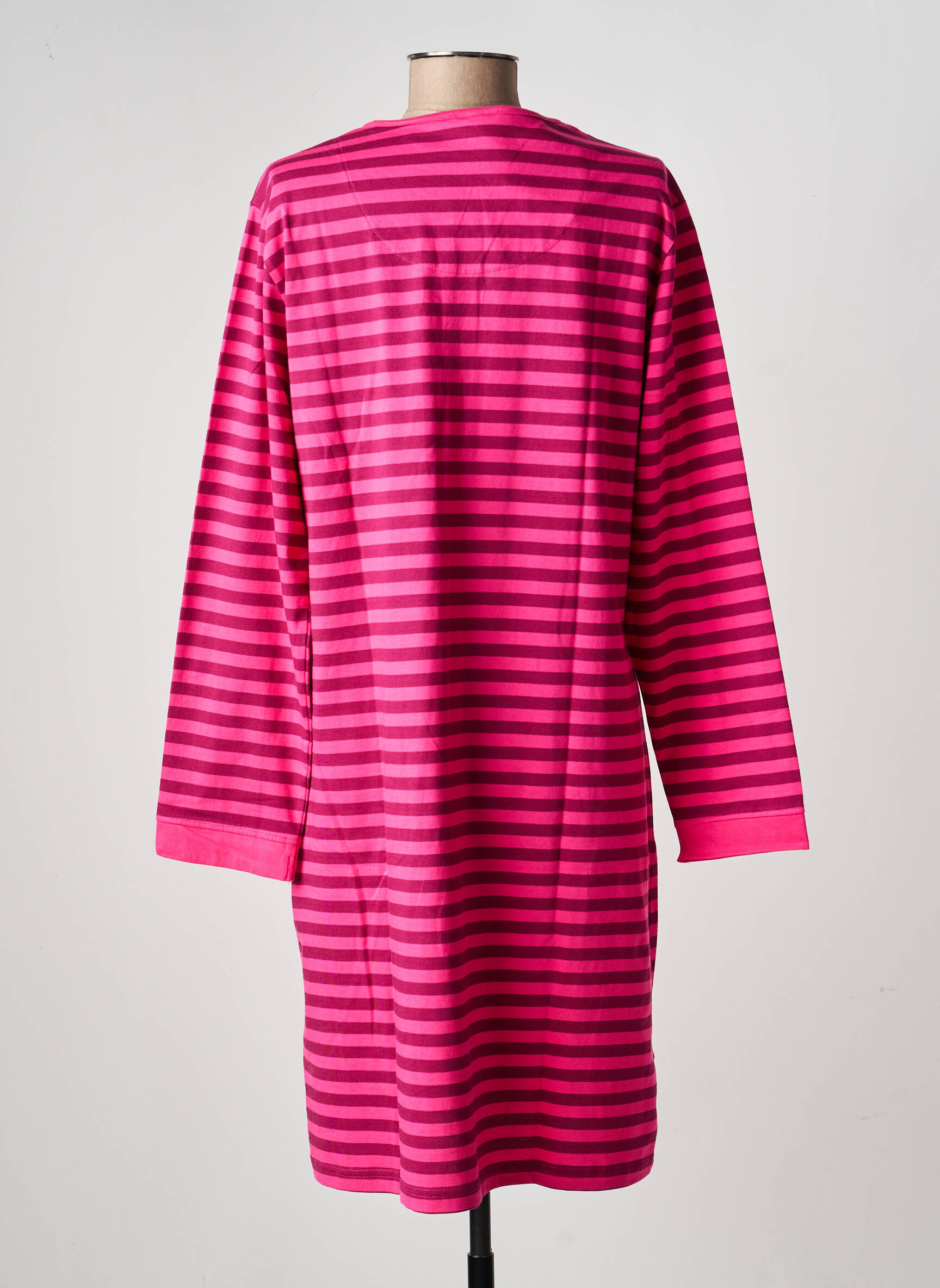 Chemise de nuit col tunisien rose ROSE POMME femme