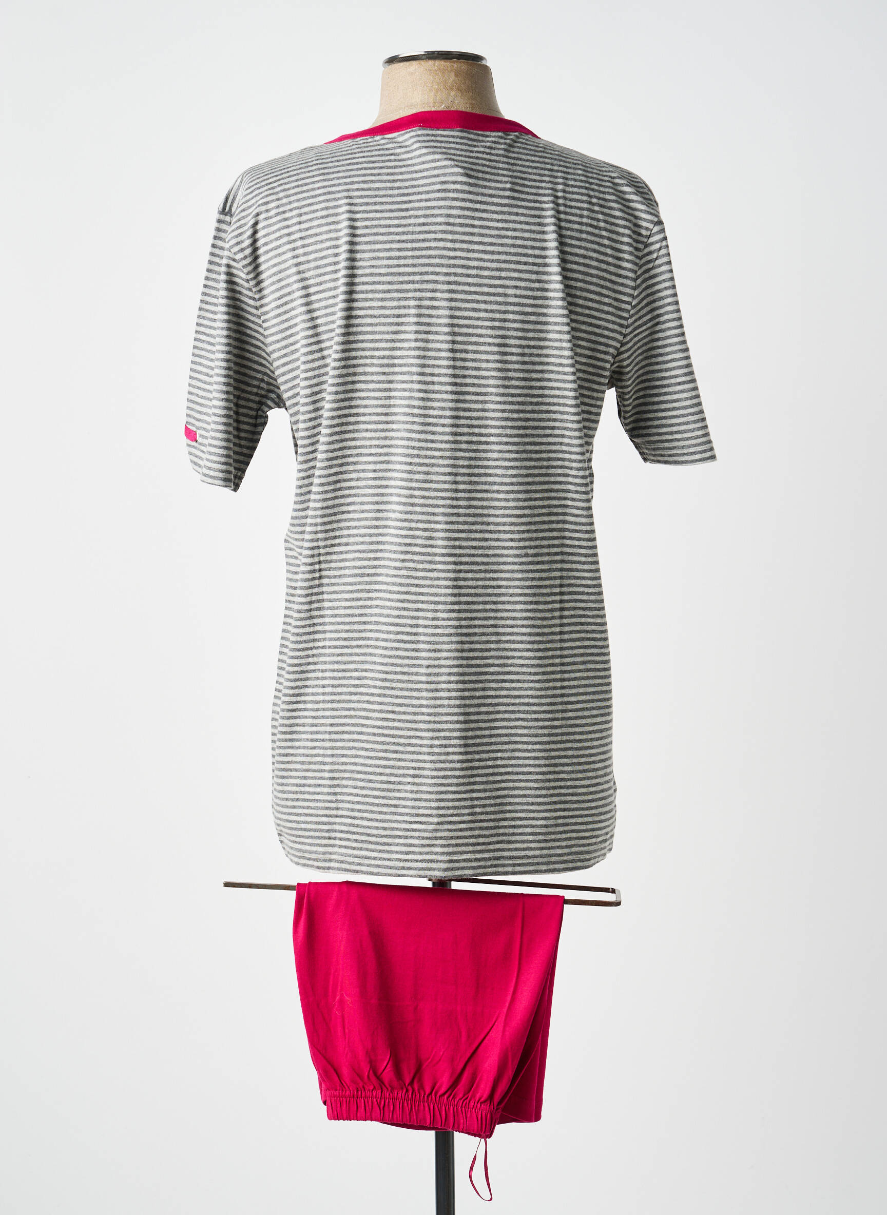 Pyjama bas short gris ROSE POMME homme