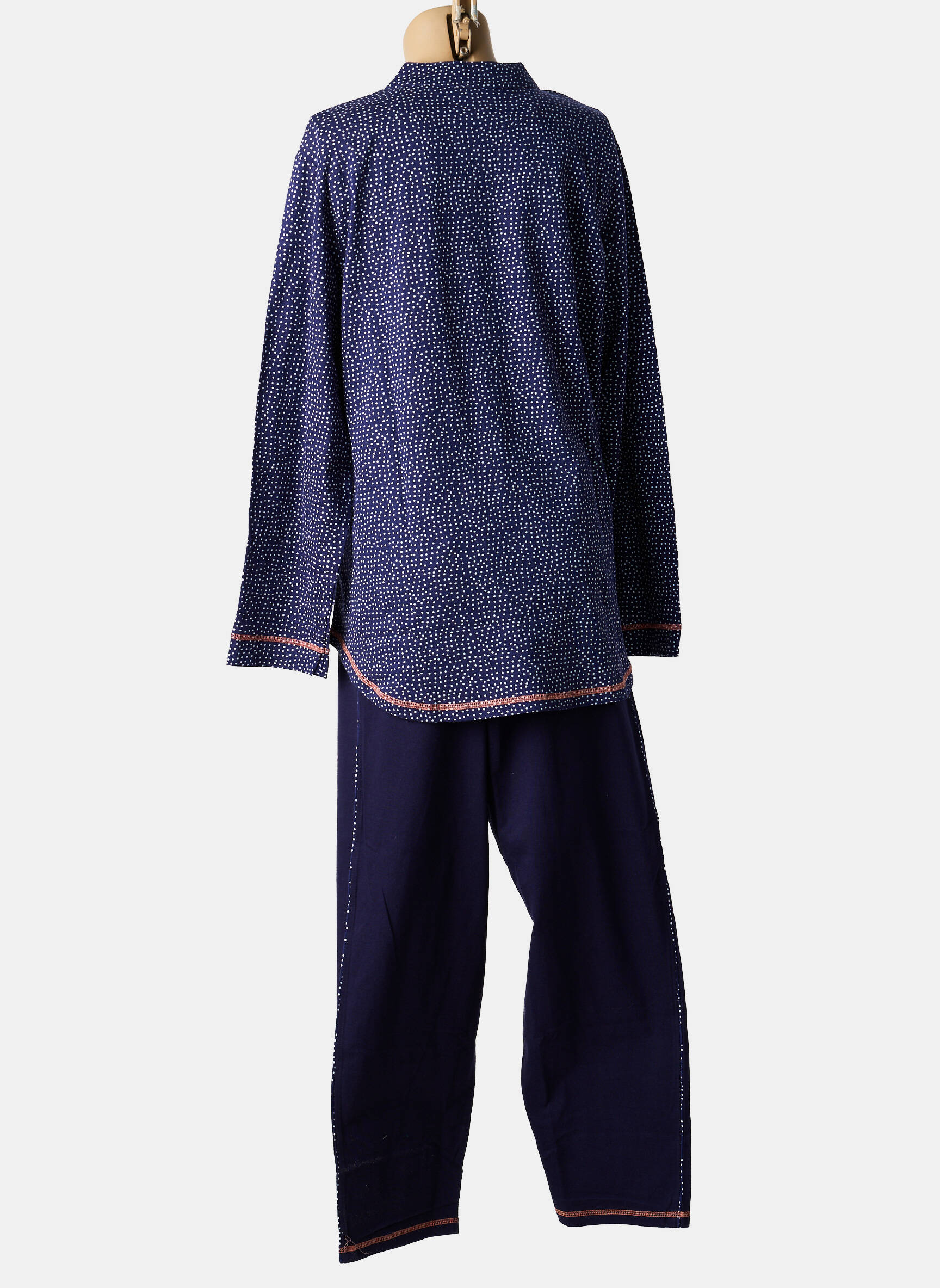 Pyjama tissage jersey bleu ROSE POMME femme