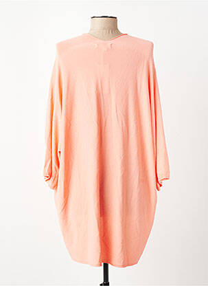 Pull col v manches 3/4 orange ALEXANDRE LAURENT femme