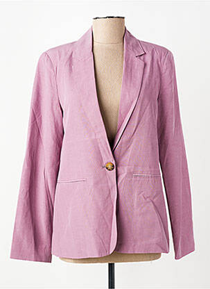 Blazer coupe cintrée violet MKT STUDIO femme