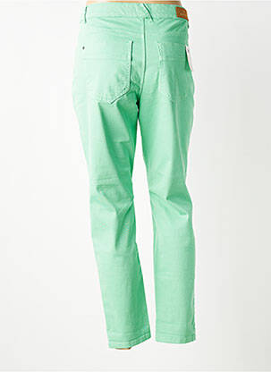 Jeans coupe slim stretch taille normale vert SUMMUM femme