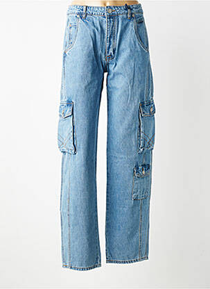 Jeans coupe droite stretch taille normale bleu BLUE DAZE femme