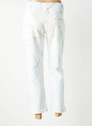 Jogging slim taille normale blanc JUVIA femme