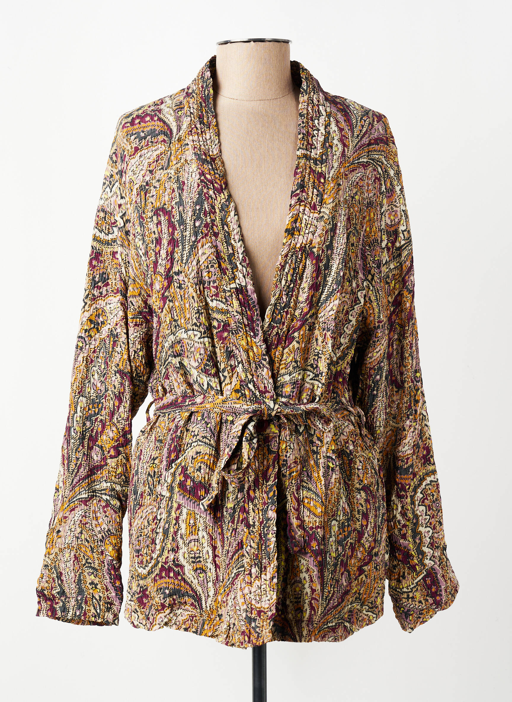 Blazer coupe cintrée jaune SUMMUM femme