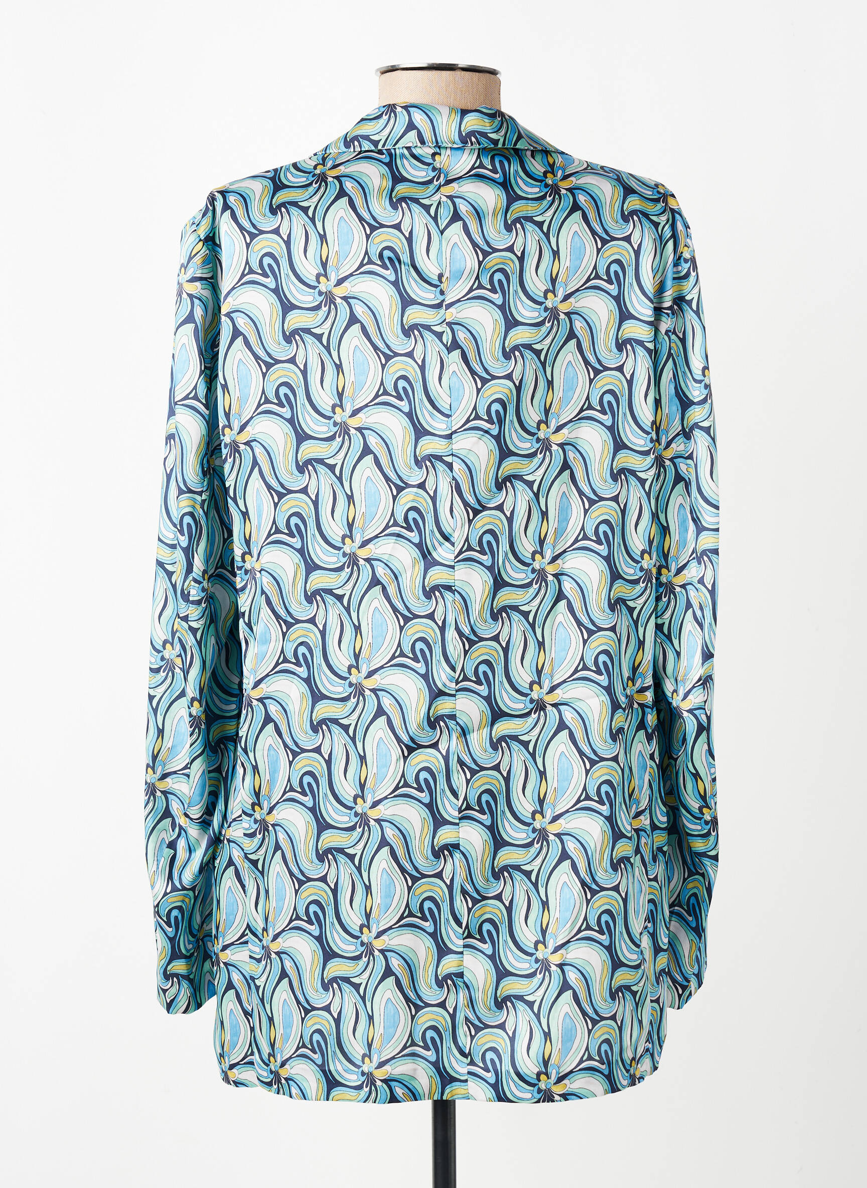 Blazer fausses poches bleu MALIPARMI femme