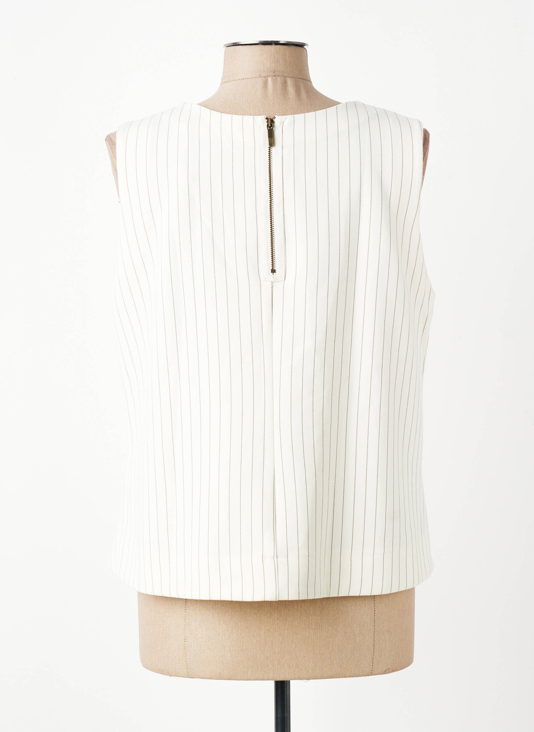 Top sans manche sans manche beige SUMMUM femme