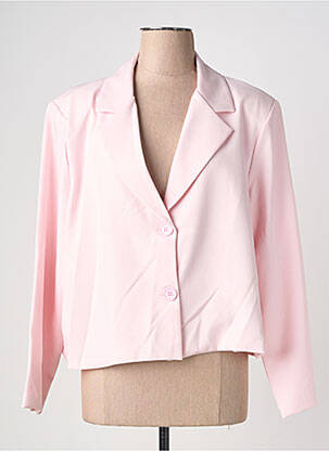 Blazer finition intérieure doublée rose C'MELODIE femme