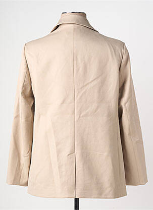 Blazer finition intérieure doublée beige C'MELODIE femme