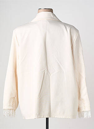 Blazer poignets boutonnés beige E&F femme