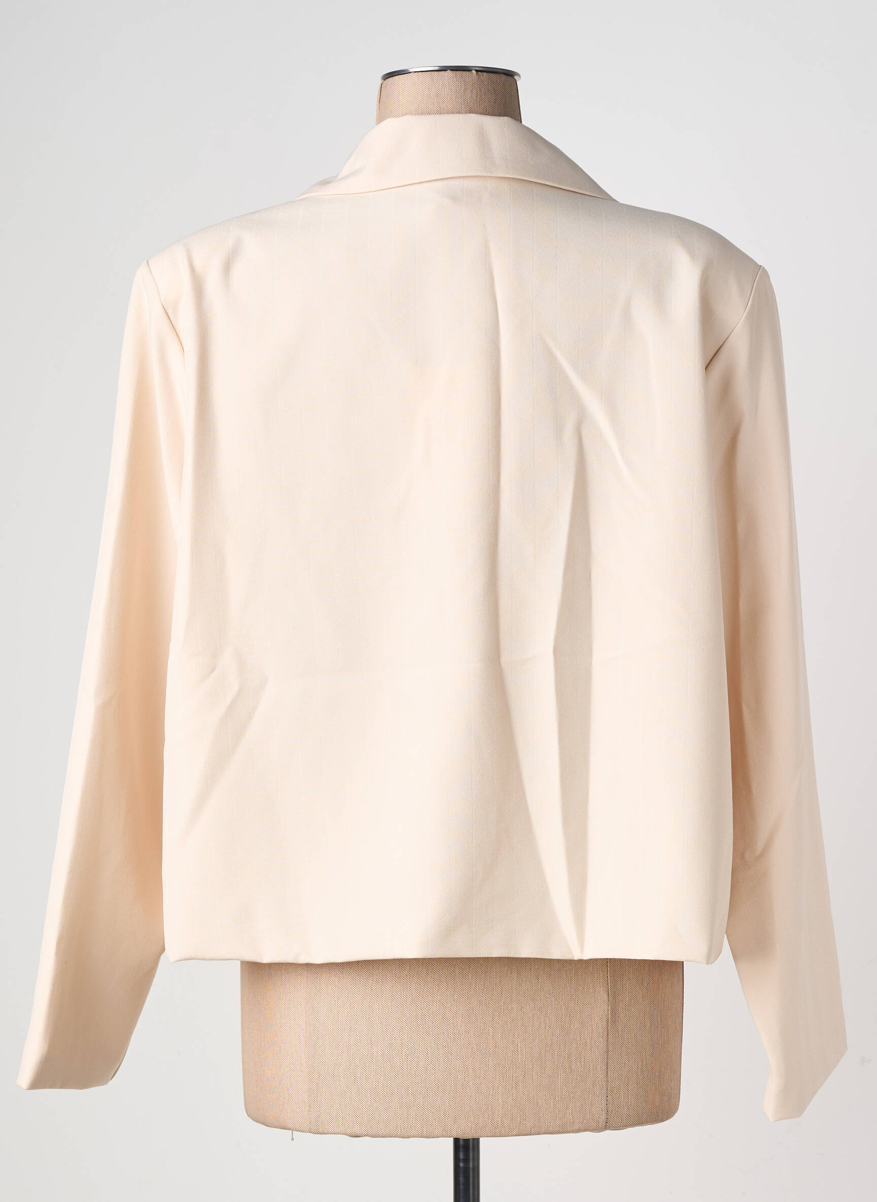 Blazer finition intérieure doublée beige C'MELODIE femme
