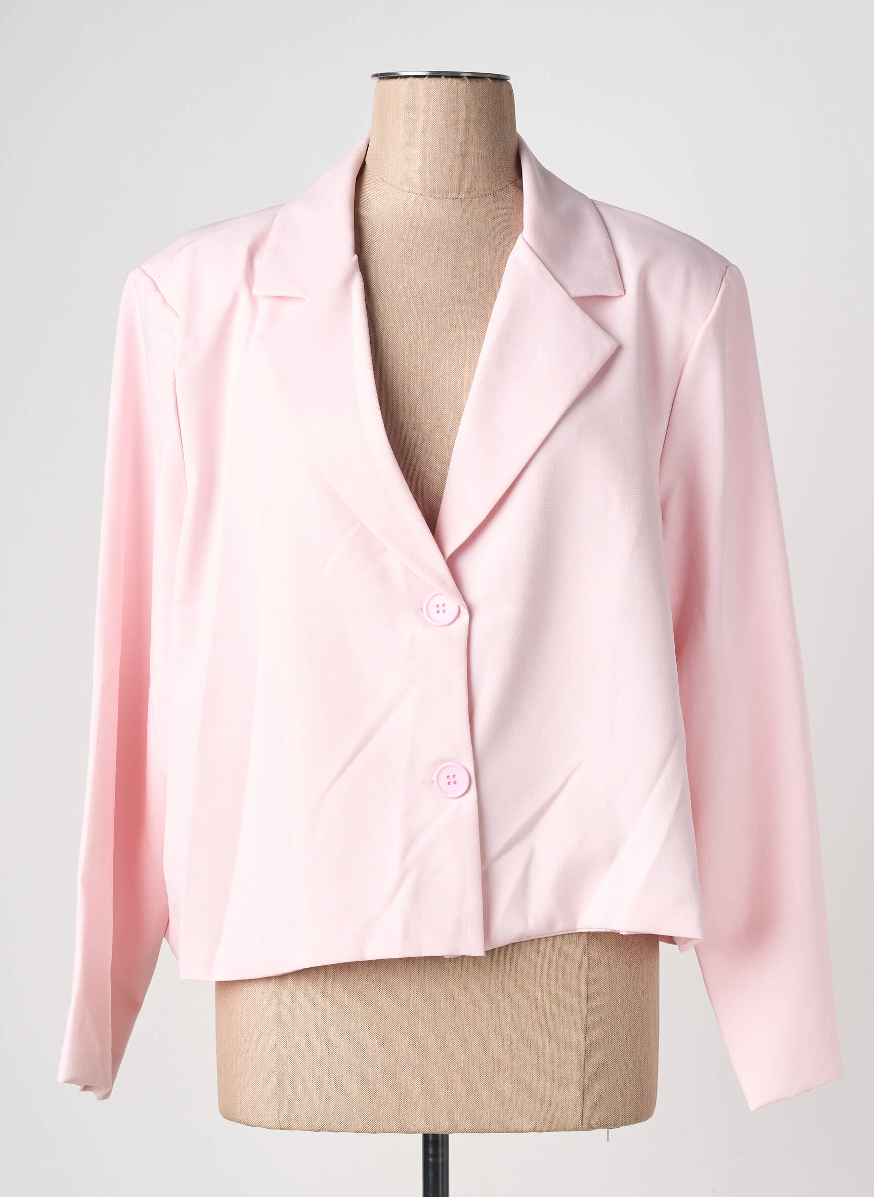 Blazer finition intérieure doublée rose C'MELODIE femme
