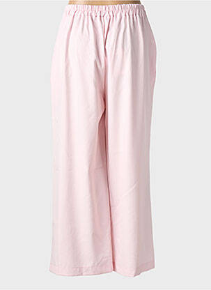 Pantalon large taille normale taille normale rose C'MELODIE femme